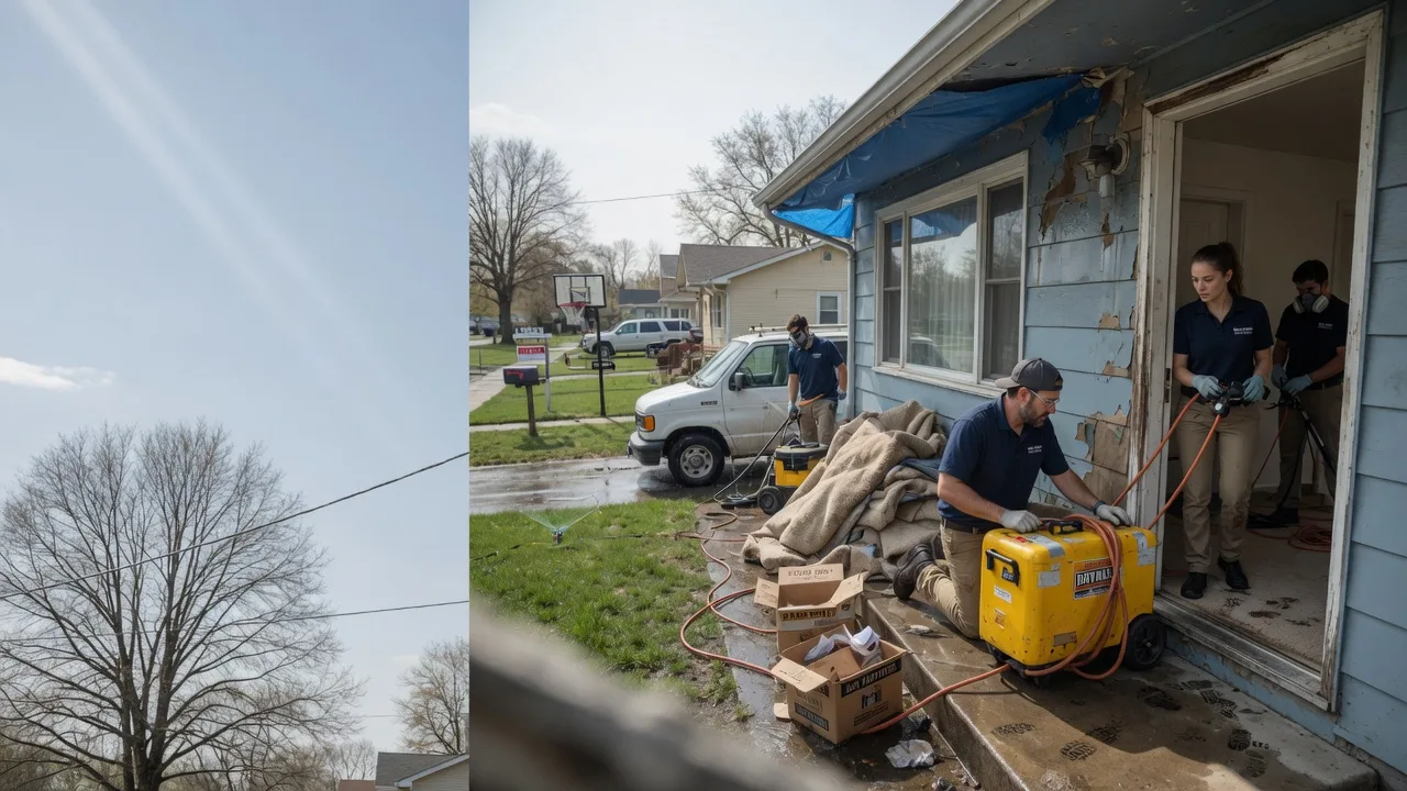 Basement Flood Cleanup in Rotan, TX near me